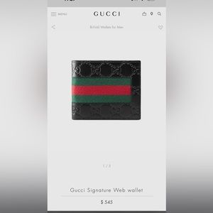Men's gucci wallet